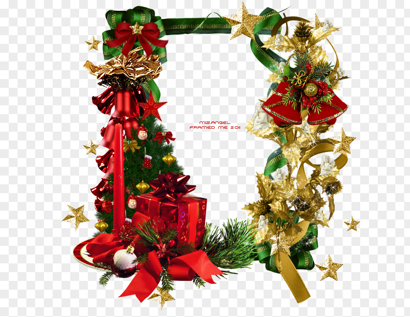 Christmas Garland Party Clip Art PNG