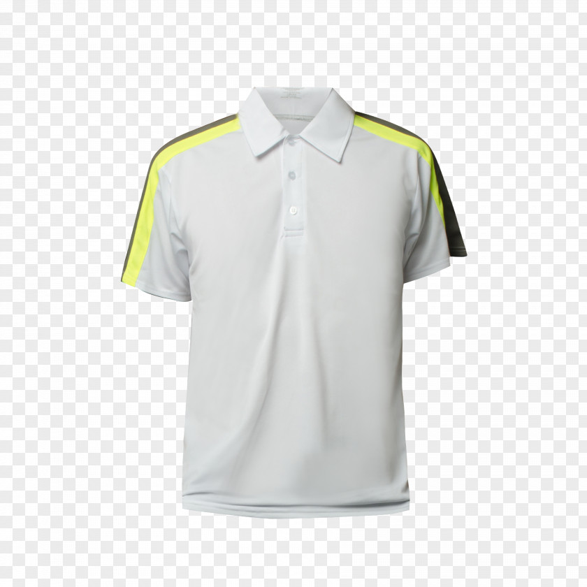 Polo Shirt T-shirt Textile Yellow Green PNG