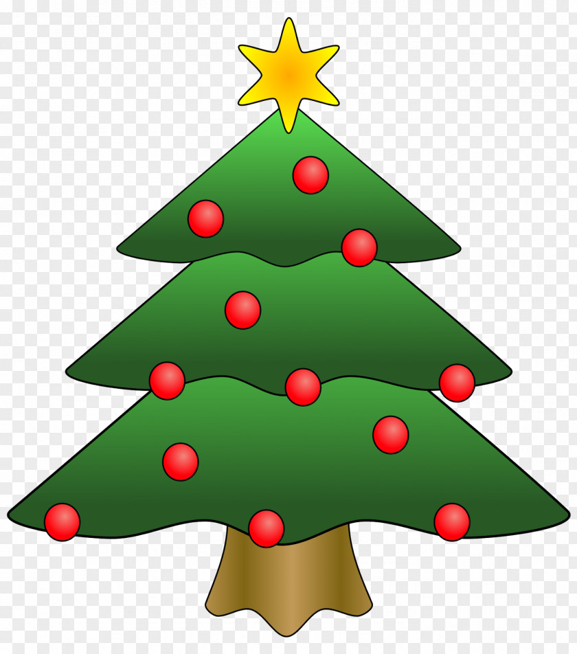 Qc Cliparts Christmas Tree Cartoon Drawing Clip Art PNG