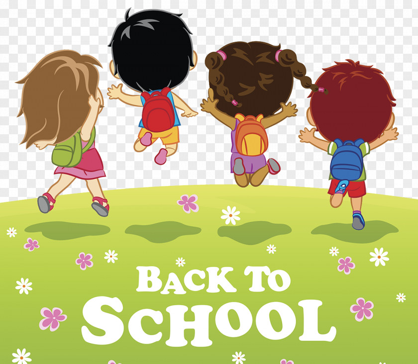 School Back To Student First Day Of Illustration PNG