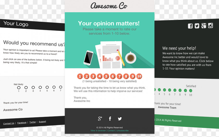 The Main Figure Template Email Survey Methodology Responsive Web Design Customer Satisfaction PNG