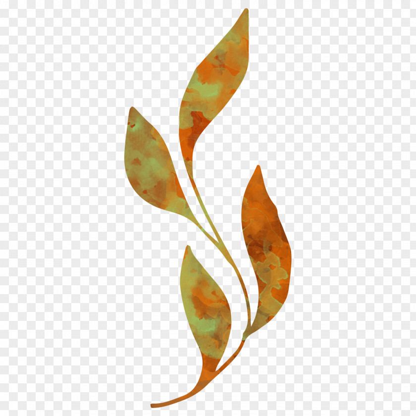 Yellow Leaves Watercolor Vector Pattern Leaf Painting PNG