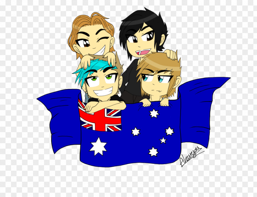 5 Seconds Of Summer Character Fiction Clip Art PNG
