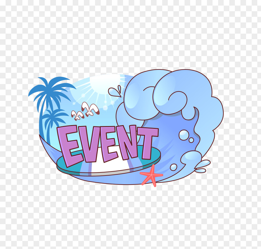 Beach Illustration Cartoon Clip Art PNG