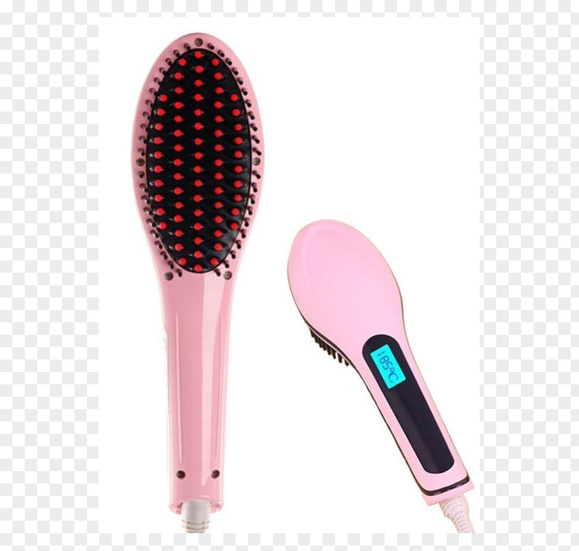 Hair Electric Toothbrush Comb Iron Straightening PNG