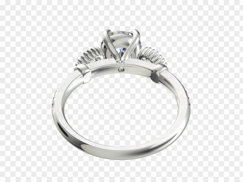3d Printer Model Gemological Institute Of America Wedding Ring Platinum Diamond Cut PNG