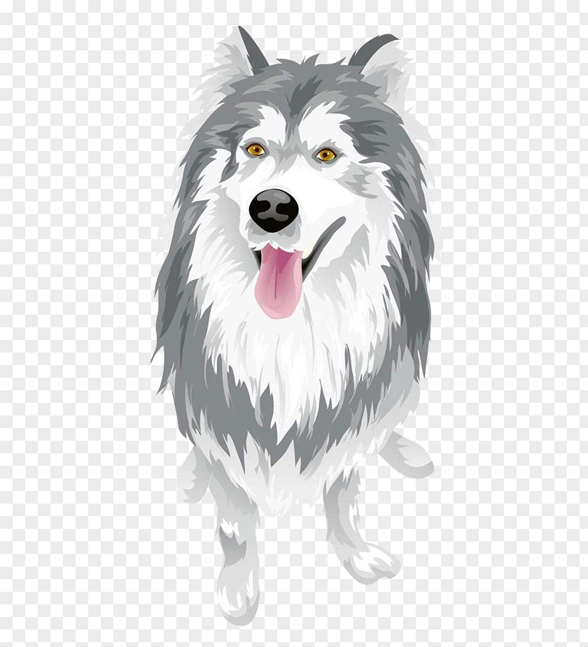 Cartoon Wolf Wolfdog Clip Art PNG