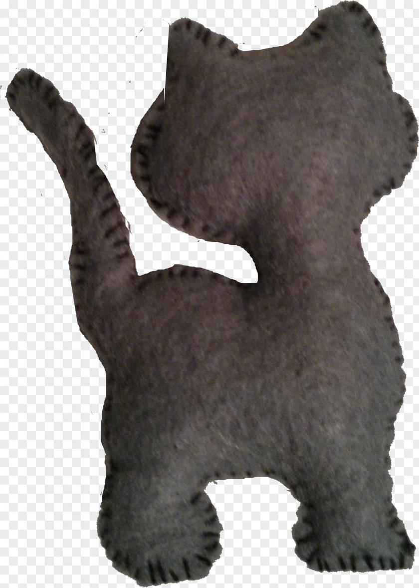 Cat Scottish Terrier Paper Felt Brooch PNG