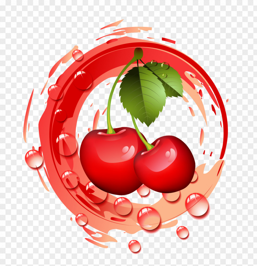 Cherry Ice Cream Auglis PNG