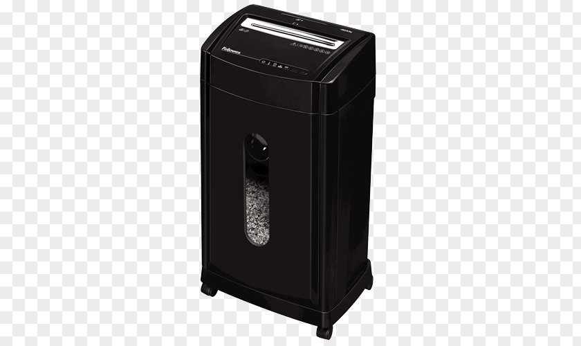 Click 125I Office Shredders Fellowes 450M Micro Cut Shredder Black 4074101 Paper Powershred Micro-Cut FELLOWES 4685101 PNG