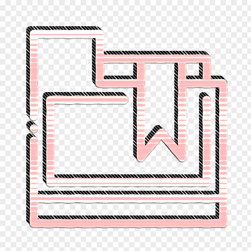 Files And Folders Icon Bookmark Bookmarks PNG