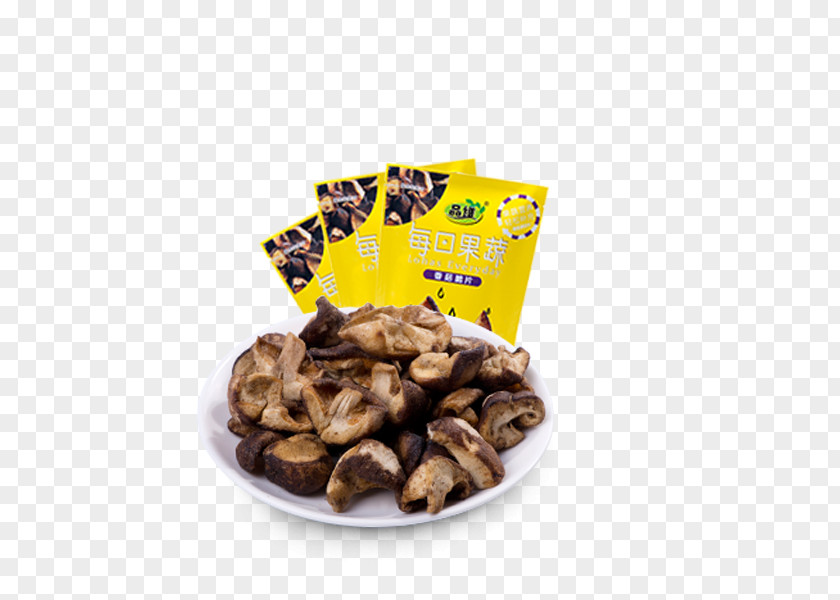 Mushroom Crisps Snack Merienda Shiitake Taobao PNG