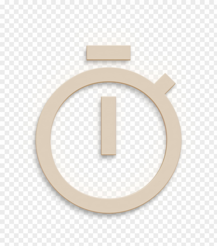 Oval Metal Sport Icon Stopwatch PNG