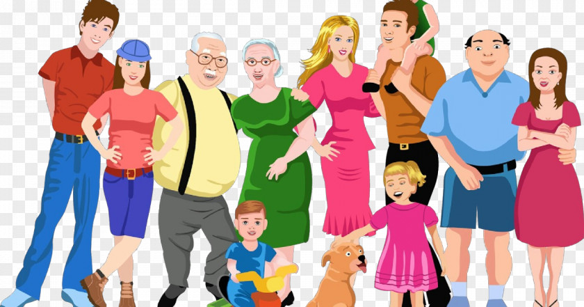 Team Sharing People Social Group Community Fun Cartoon PNG