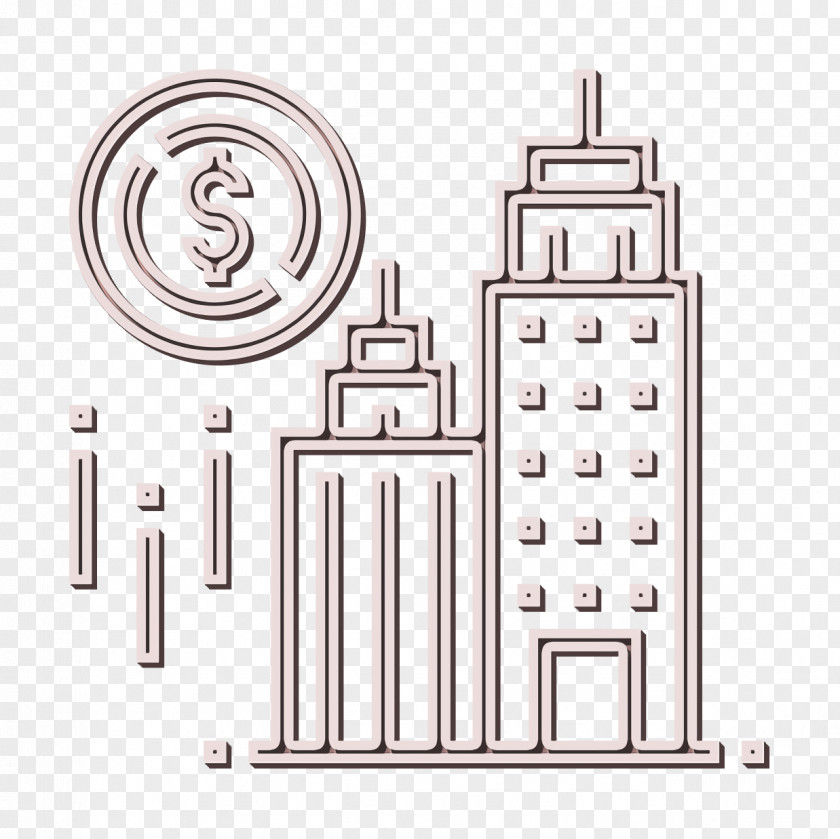 Architecture Bank Icon Saving And Investment Brokerage PNG