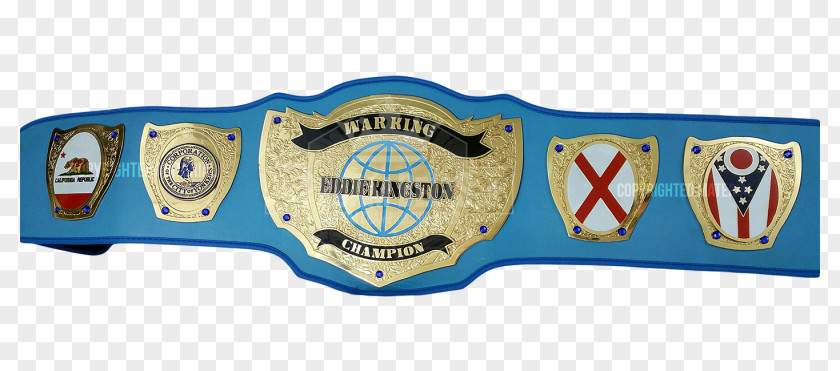 Championship Belt Professional Wrestling Big Gold PNG