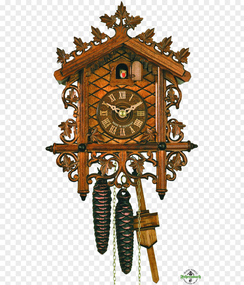Clock Cuckoo Triberg Im Schwarzwald Quartz Pendulum PNG