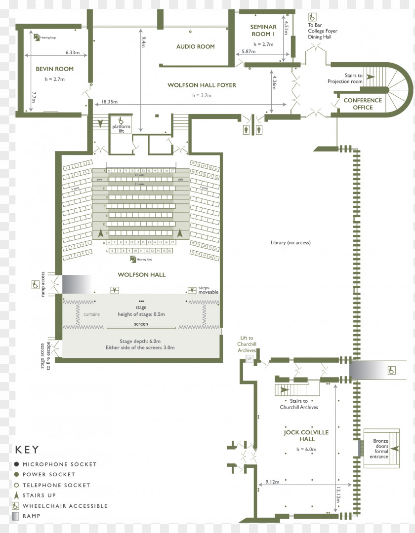 Conference Hall Floor Plan Centre Lobby PNG