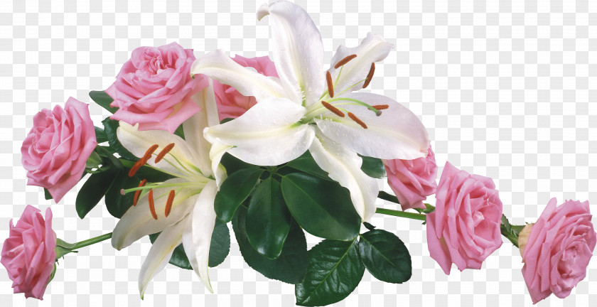 Roses Wedding Invitation Lilium Candidum Rose Flower Bouquet PNG