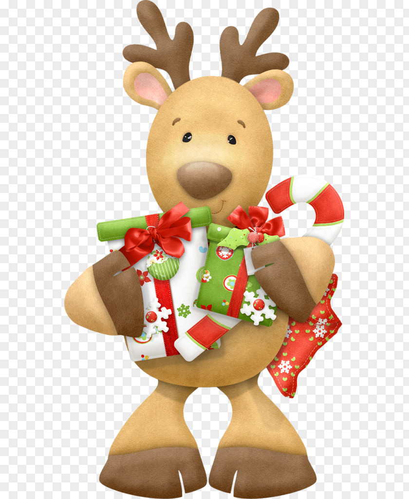 Santa Claus Rudolph Reindeer Clip Art Christmas PNG