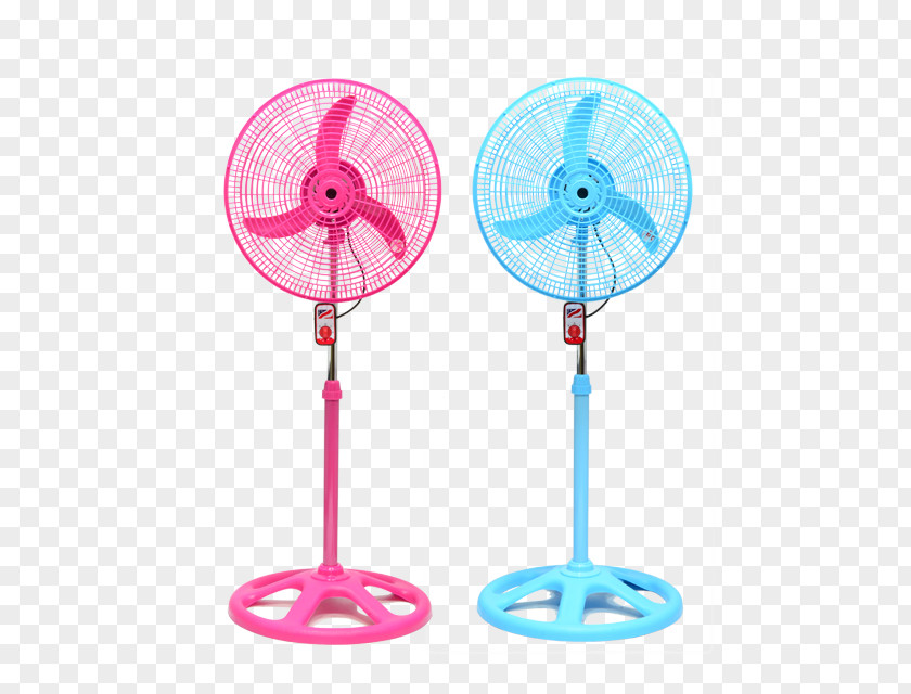Stand Fan Product Design PNG