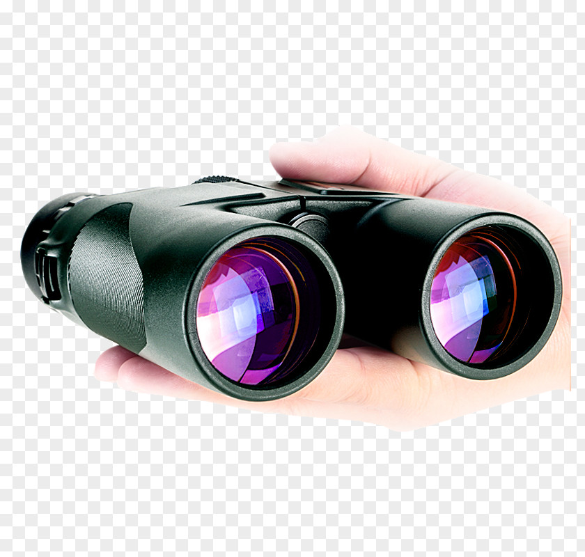 Hand Holding Binoculars Light Telescope Night Vision Monocular PNG