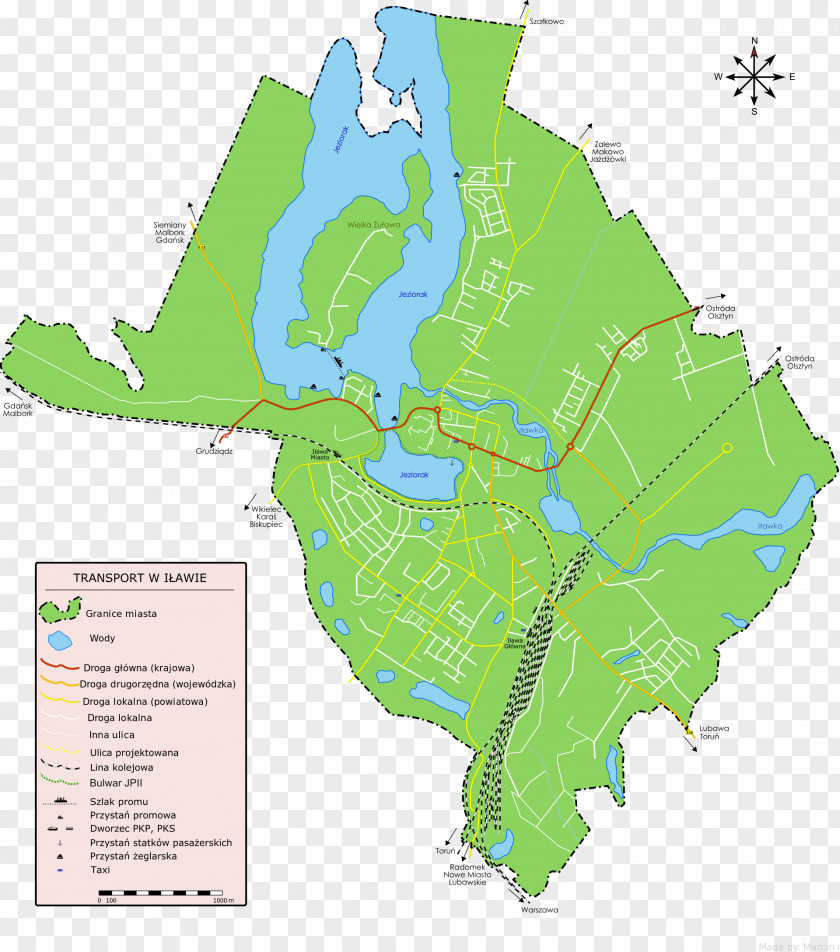 Map Osiedle Centrum City Atlas Stedenboeken PNG