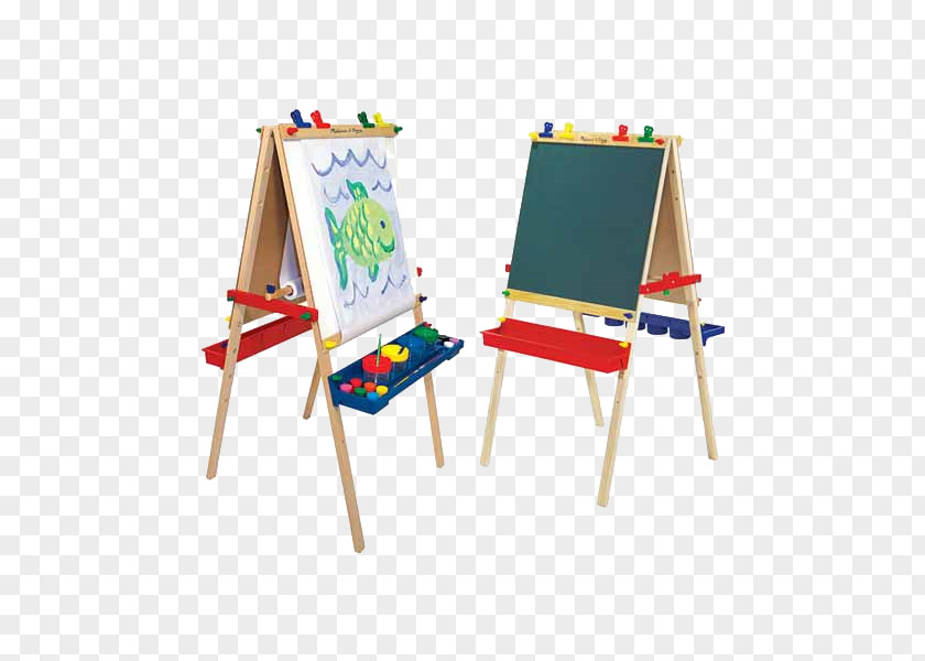 Painting Easel Melissa & Doug Art Dry-Erase Boards PNG