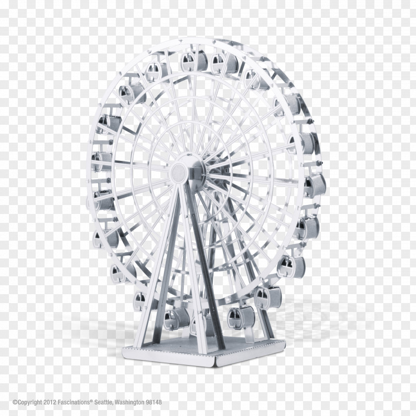 Paper Flyer Ferris Wheel Metal Laser Cutting Ford Model T PNG