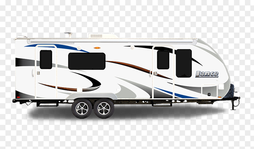 Travel Trailer Caravan Campervans Truck Camper PNG