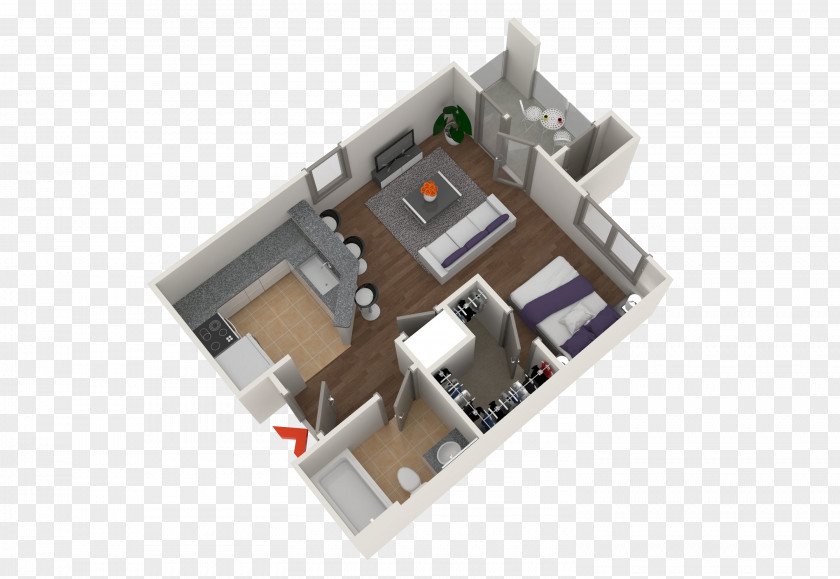 Apartment Highland View Apartments Floor Plan Northeast Renting PNG
