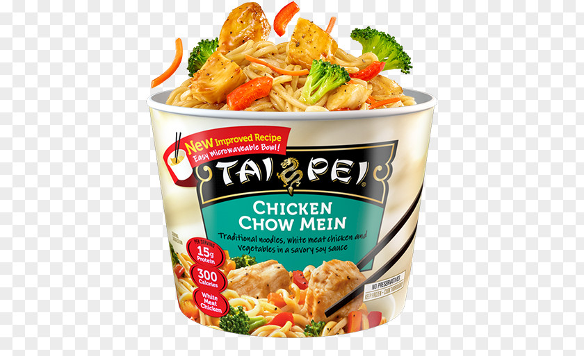 Chowmin Thai Cuisine Chow Mein Asian Fast Food TV Dinner PNG