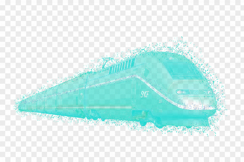 France TGV Plastic Turquoise PNG