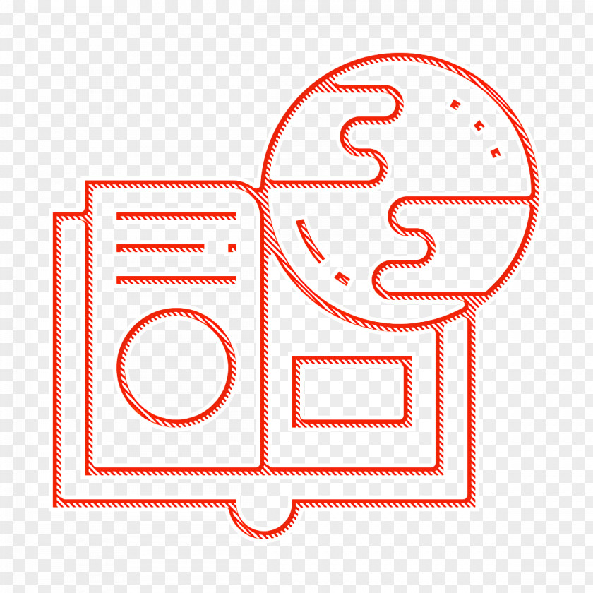 Online Learning Icon STEM Book PNG