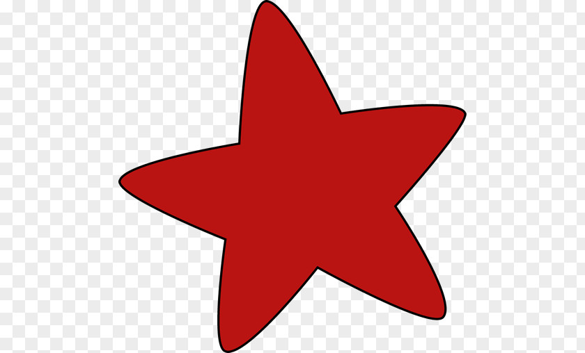 Red Cliparts Star Pattern PNG
