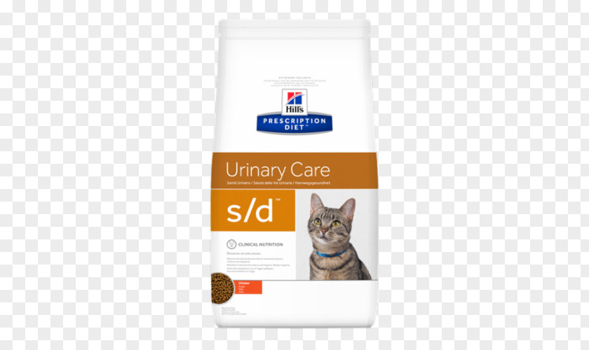 Cat Food Prescription Diet C/d Urinary Care Dry Hill's Pet Nutrition Feline Lower Tract Disease PNG