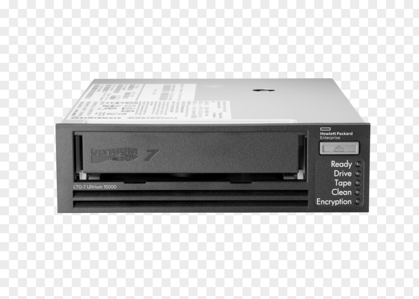 Tape Drive Hewlett-Packard Linear Tape-Open Serial Attached SCSI Drives Hewlett Packard Enterprise PNG