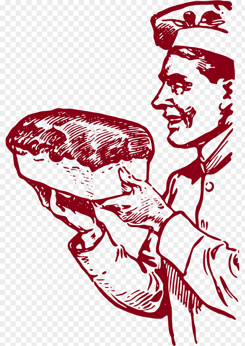 Bread Rye Loaf Baker Clip Art PNG