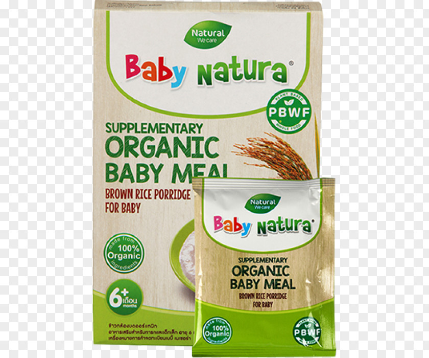 Brown Rice Congee Organic Food Vegetarian Cuisine Baby Natural Foods PNG
