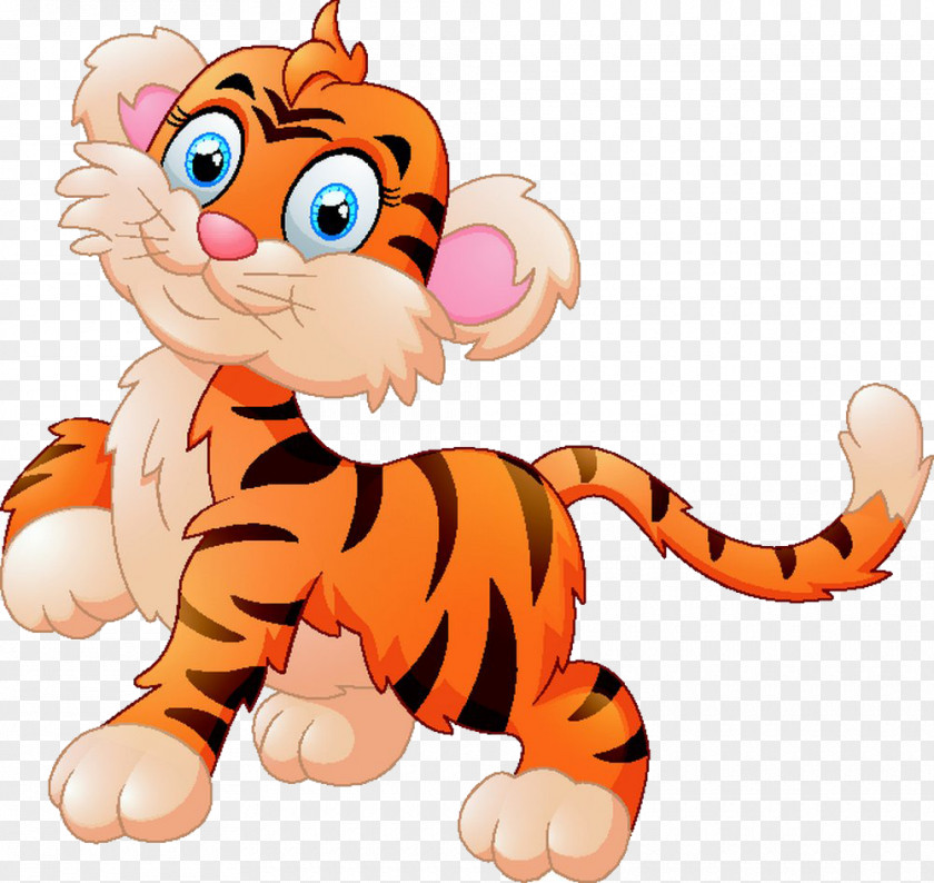 Cartoon Tiger Computer File PNG