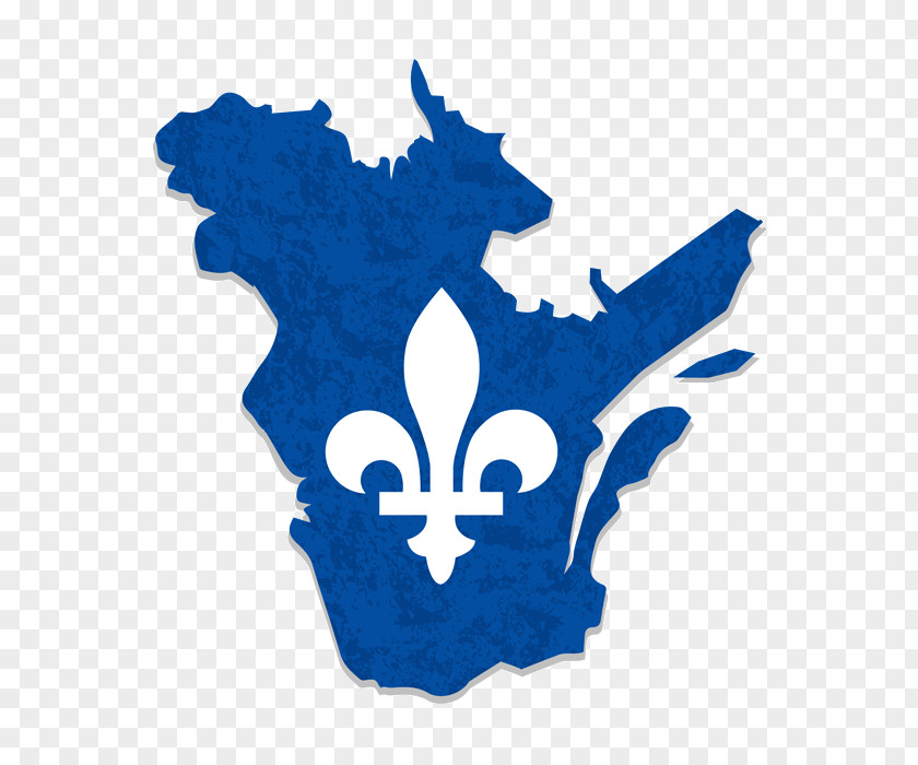 Map Flag Of Quebec Province Canada PNG