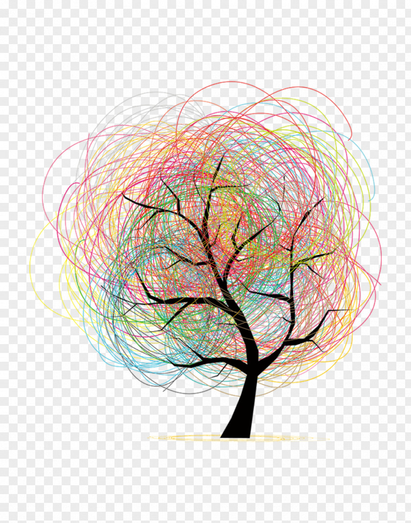 Mural Tree Light Table PNG