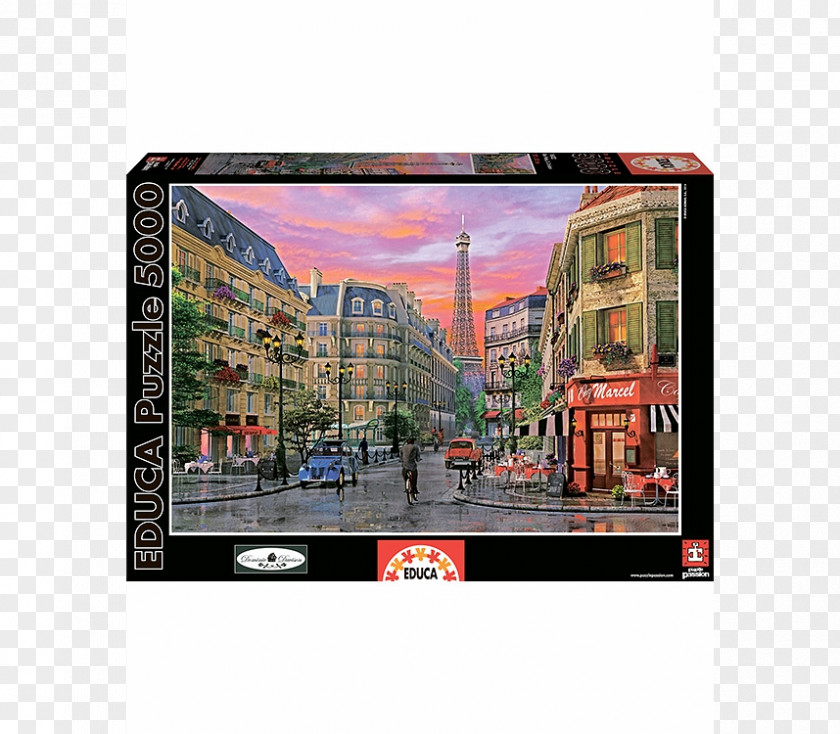 Paris Jigsaw Puzzles 3D-Puzzle Castorland PNG