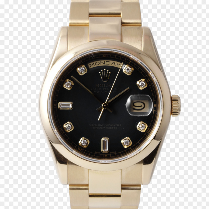 Rolex Datejust Daytona Day-Date Colored Gold PNG
