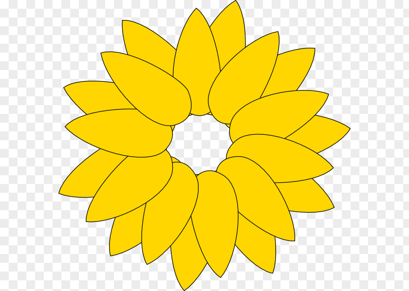 Sun Flower Sunglasses Monogram Clip Art PNG