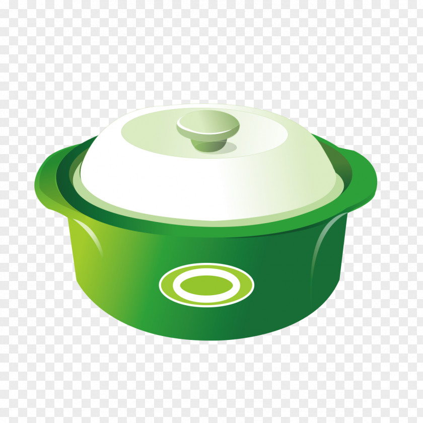 Green Circle Creative Pot Stock Pots Eintopf Food Crock PNG