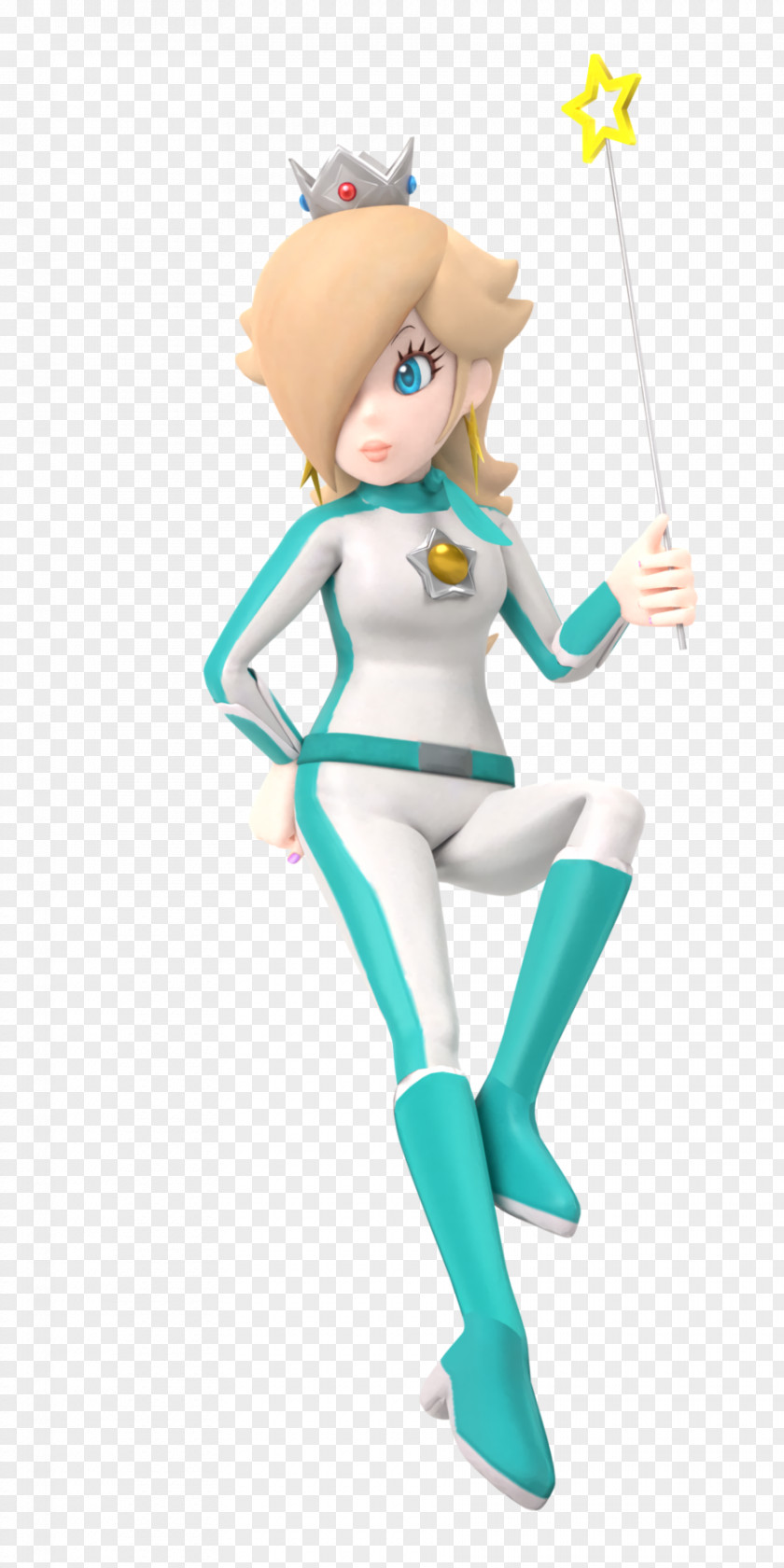 Mario Rosalina DeviantArt Rendering PNG