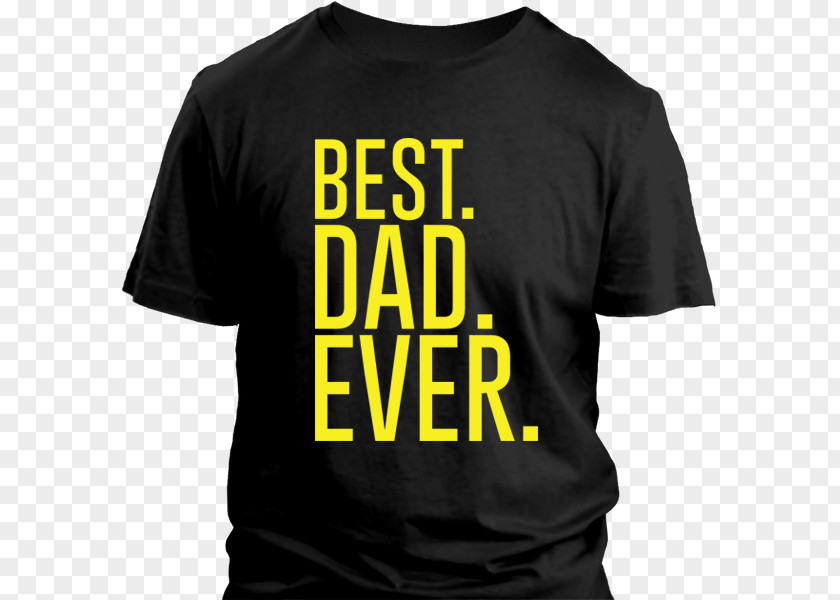 Best Dad Ever T-shirt Sleeve Logo Bluza Font PNG