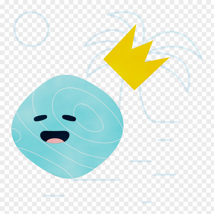 Cartoon Yellow Character Smiley Meter PNG