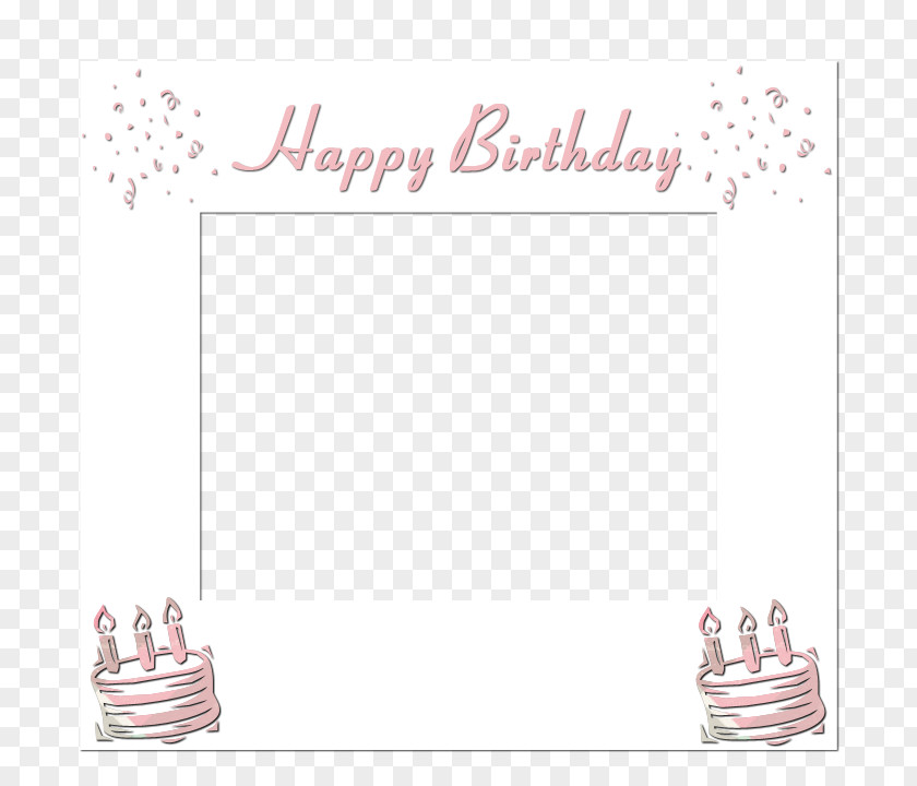 Happy Frame Picture Frames Birthday Clip Art PNG
